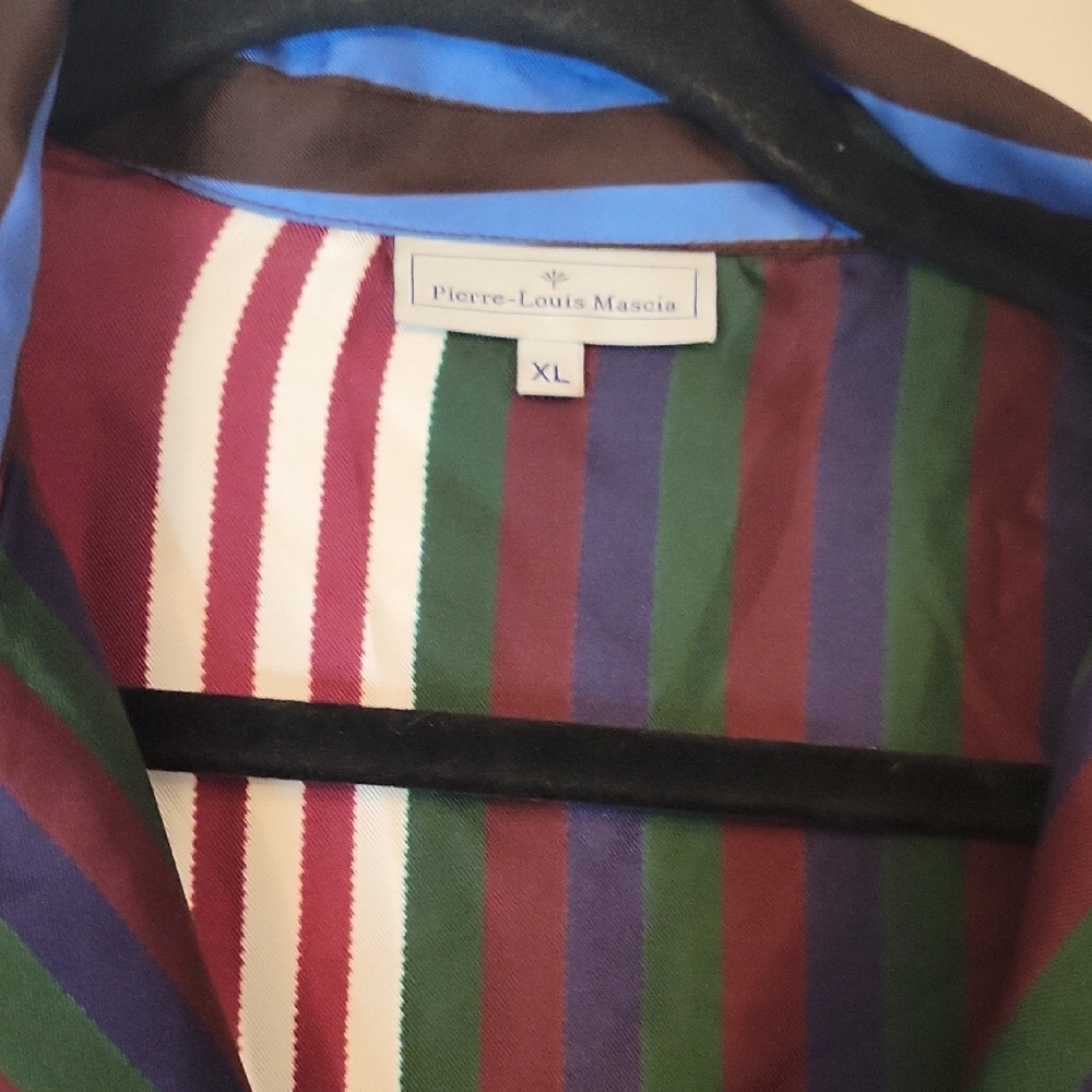 Multicolor Striped Men's Shirt
